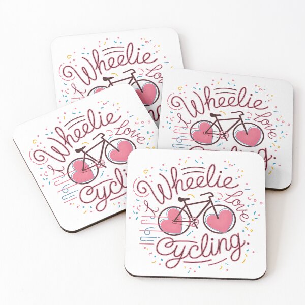 Item preview, wheelie love cycling designed and sold by bukajart.