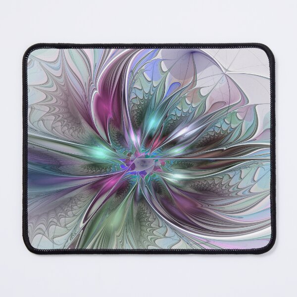Item preview, Colorful Fantasy Abstract Modern Fractal Flower designed and sold by gabiwArt.