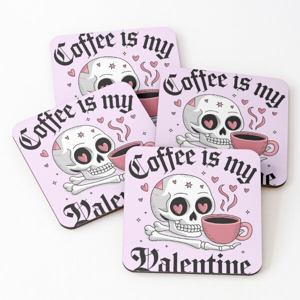 Item preview,  coffee lover Valentine's Day designed and sold by Khanshahalam.