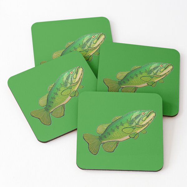 Item preview, Largemouth Bass - Oil Painting designed and sold by TheNatureNerd.