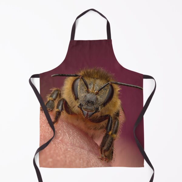 Item preview, A honeybee (Apis mellifera, Linnaeus, 1758) on the fingertip designed and sold by Ldarro.