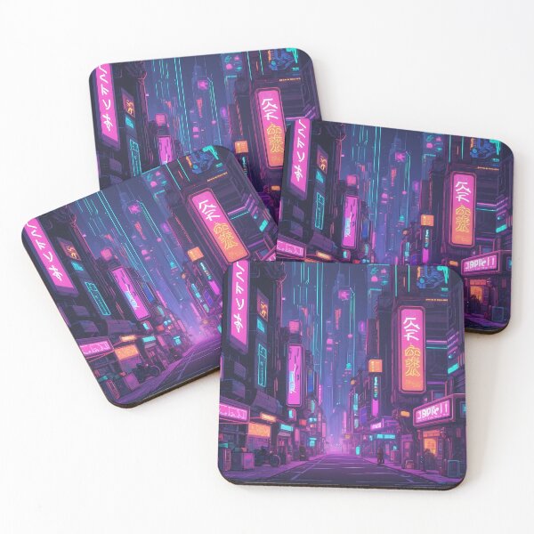 Item preview, Cyberpunk Pixel Art City Street designed and sold by papi1998.