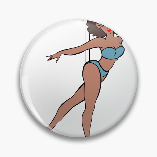 Aperçu de l'œuvre Danseuse sur poteau créée et vendue par SSillustrate.