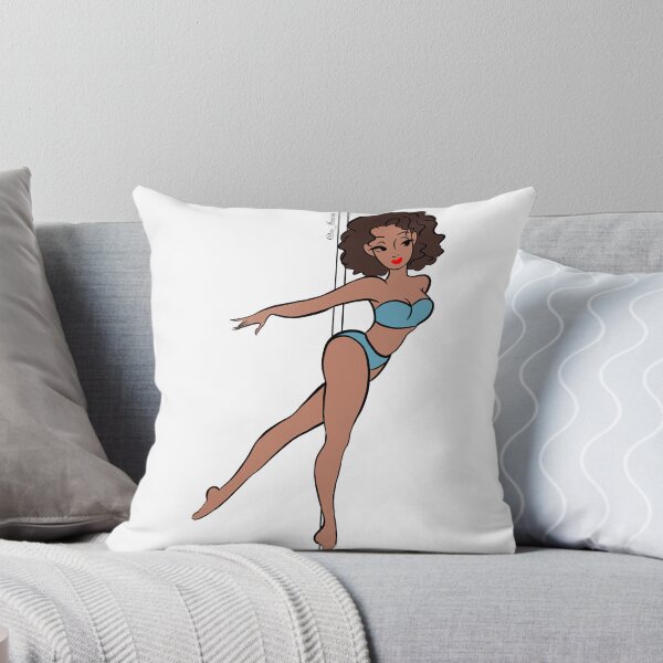 Aperçu de l'œuvre Danseuse sur poteau créée et vendue par SSillustrate.