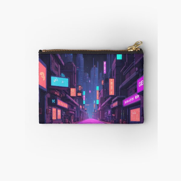 Item preview, Cyberpunk Pixel Art City Street designed and sold by papi1998.