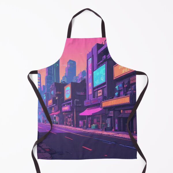 Item preview, Cyberpunk Pixel Art City Street designed and sold by papi1998.