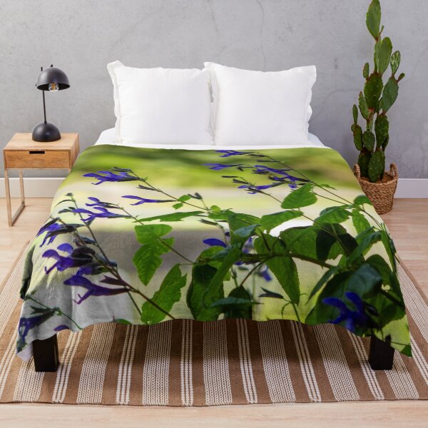 Item preview, Black and Blue Salvia, scientifically known as Salvia guaranitica, designed and sold by wenzler.