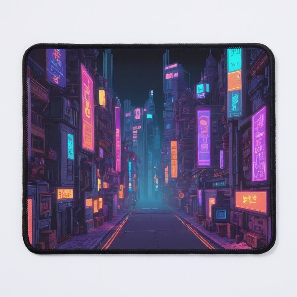 Item preview, Cyberpunk Pixel Art City Street designed and sold by papi1998.