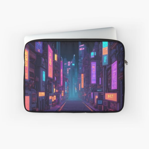 Item preview, Cyberpunk Pixel Art City Street designed and sold by papi1998.
