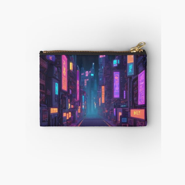 Item preview, Cyberpunk Pixel Art City Street designed and sold by papi1998.