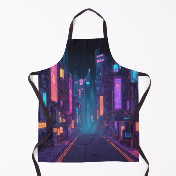Item preview, Cyberpunk Pixel Art City Street designed and sold by papi1998.