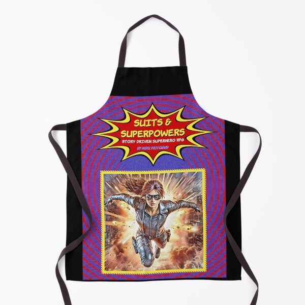 Aperçu de l'œuvre Couverture du RPG Suits & Superpowers créée et vendue par AISPublishers.