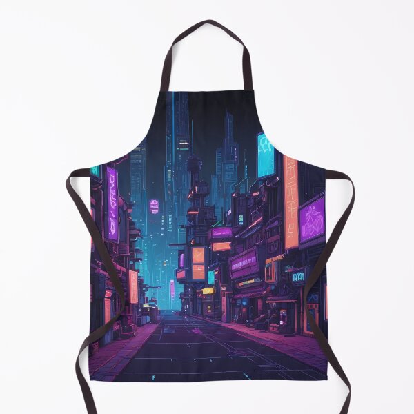 Item preview, Cyberpunk Pixel Art City Street designed and sold by papi1998.
