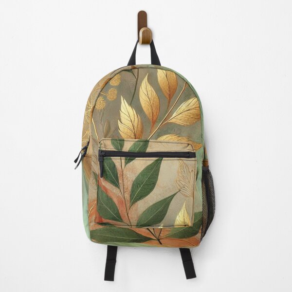 Item preview, Abstract Golden Leaf Artwork STYLE 6 designed and sold by Dream Bloom Gallery.