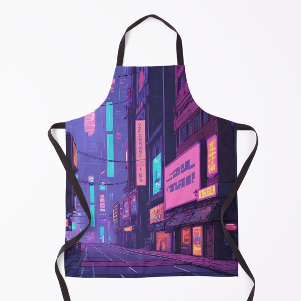 Item preview, Cyberpunk Pixel Art City Street designed and sold by papi1998.