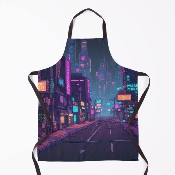 Item preview, Cyberpunk Pixel Art City Street designed and sold by papi1998.