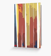 Streamers Greeting Card