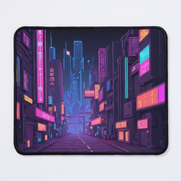 Item preview, Cyberpunk Pixel Art City Street designed and sold by papi1998.