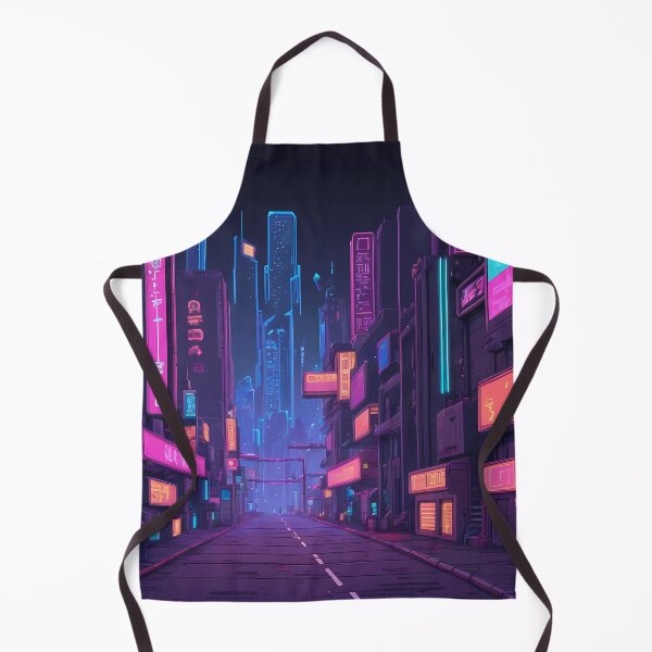 Item preview, Cyberpunk Pixel Art City Street designed and sold by papi1998.