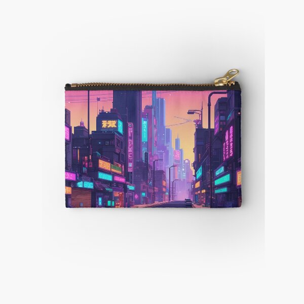 Item preview, Cyberpunk Pixel Art City Street designed and sold by papi1998.