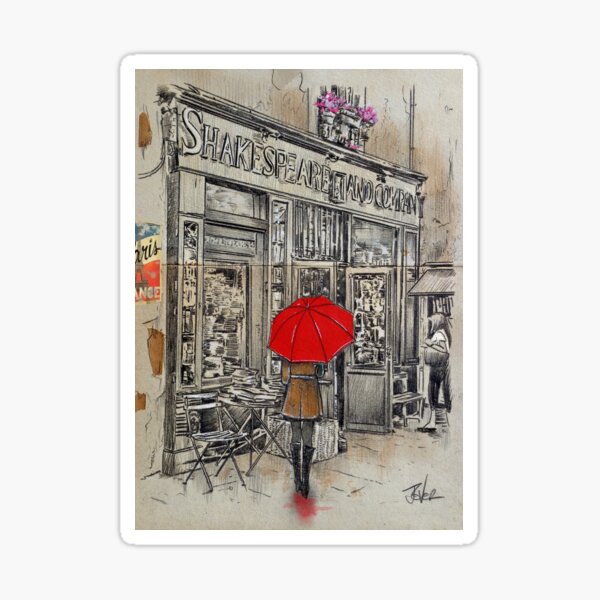 Item preview, shakespeare & co  designed and sold by Loui  Jover.