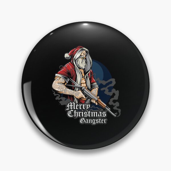 Item preview, Gangster Santa with AK-47 designed and sold by Jackson-Will.