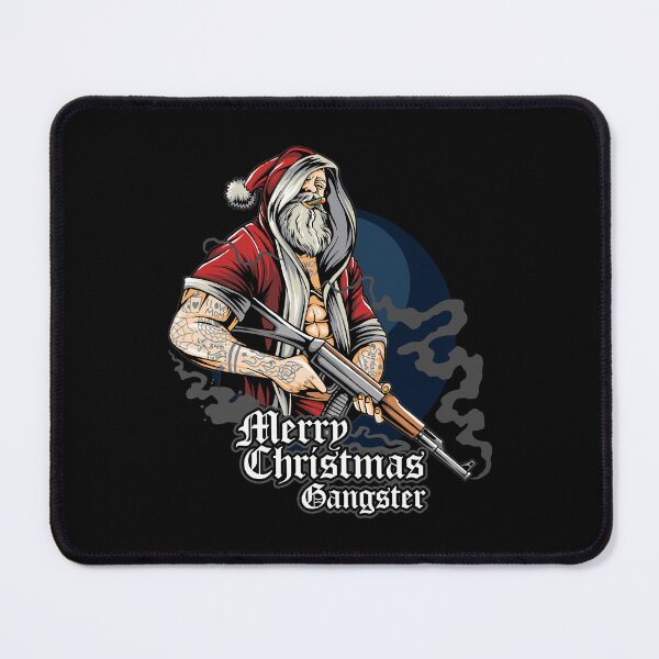 Item preview, Gangster Santa with AK-47 designed and sold by Jackson-Will.