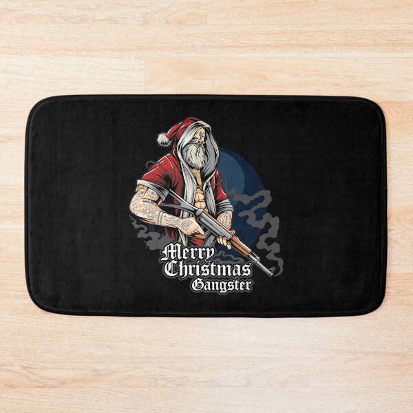 Item preview, Gangster Santa with AK-47 designed and sold by Jackson-Will.