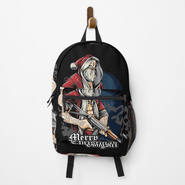 Item preview, Gangster Santa with AK-47 designed and sold by Jackson-Will.
