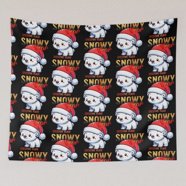 Item preview, Snowy Bear Festive Christmas designed and sold by Taans-Creation.