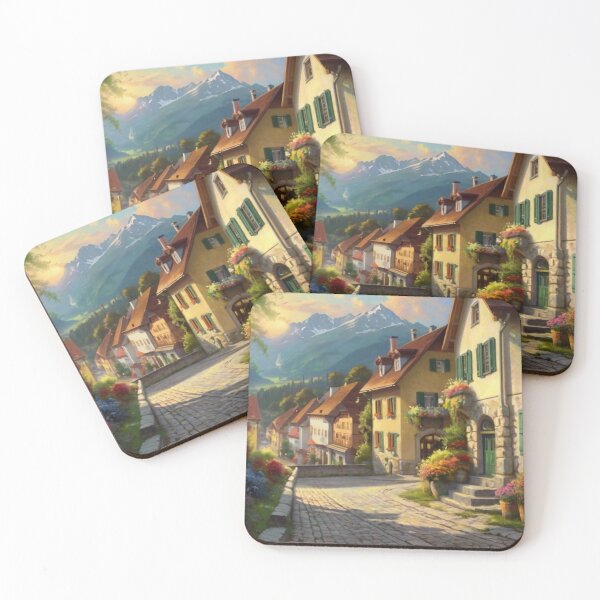 Item preview, Warm Summer Days on a Quiet Street designed and sold by BlareBlare.