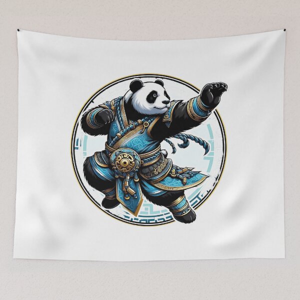Item preview, Warrior Panda: Master of Martial Arts designed and sold by TeesHearts100.