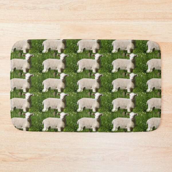 Item preview, A Lamb at Magpie Springs by Adelaide Artist Avril Thomas designed and sold by MagpieSprings.