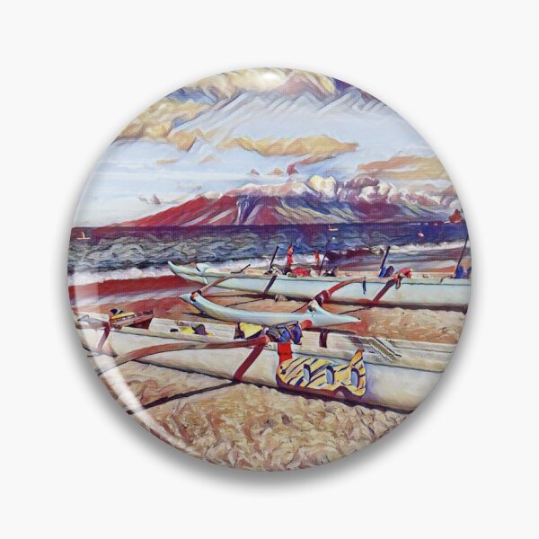 Item preview, Two Canoes Maui Wailea designed and sold by Scurvy Dawg Design.