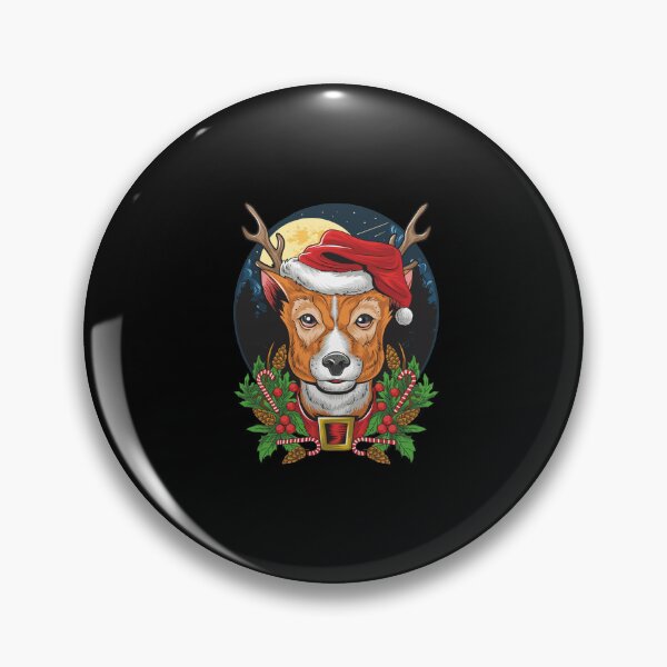 Item preview, Elk with Santa Hat designed and sold by Jackson-Will.