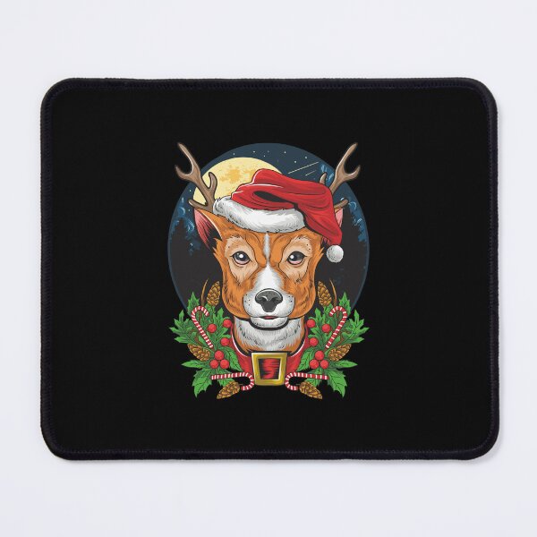 Item preview, Elk with Santa Hat designed and sold by Jackson-Will.