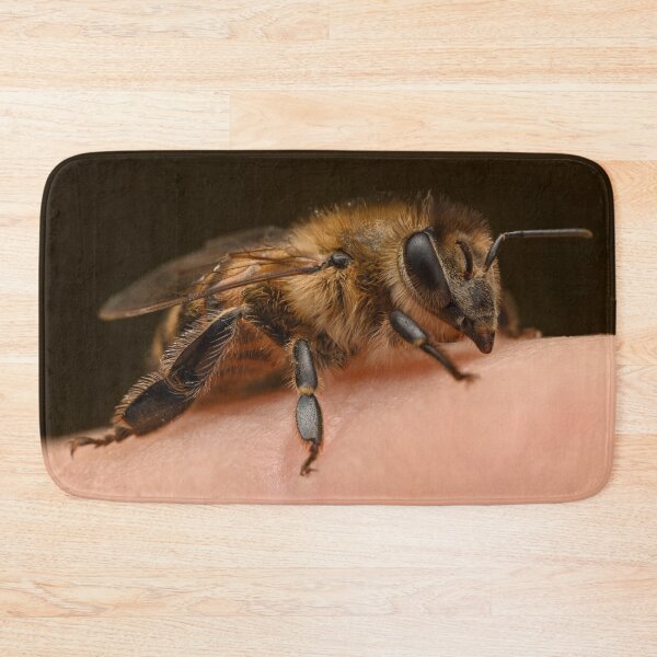 Item preview, Honeybee (Apis mellifera) on the fingertip designed and sold by Ldarro.