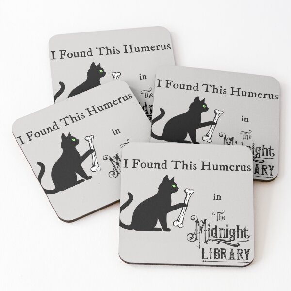 Item preview, I Found This Humerus in The Midnight Library designed and sold by The Midnight Market.