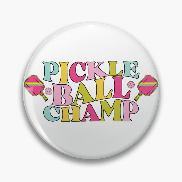 Artikelvorschau, Pickleball-Champion entworfen und verkauft von ShortnezDoodles.