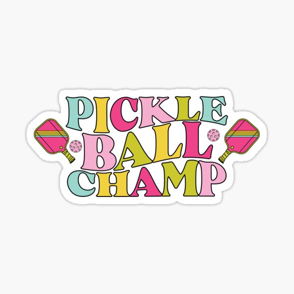 Item preview, Pickleball Champ designed and sold by ShortnezDoodles.