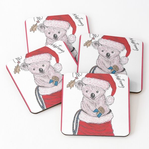 Item preview, Koala Christmas Greetings  designed and sold by DMarie222.