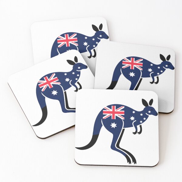 Item preview, Vibrant Kangaroo Australia Design designed and sold by Tropical art.
