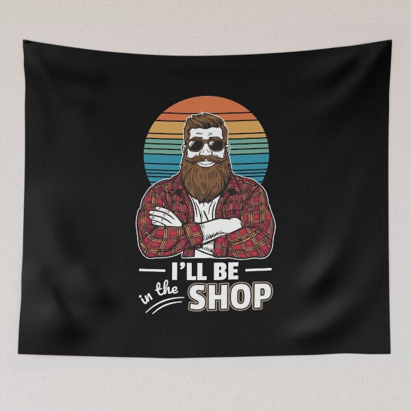 Item preview, I'll Be In The Shop Funny Dad Husband designed and sold by thecatcouch.
