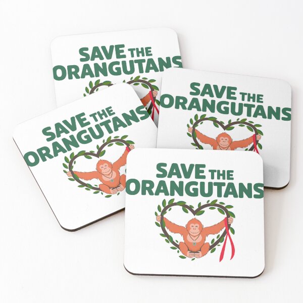 Item preview, Save The Orangutans: Vibrant Conservation Design designed and sold by Tropical art.
