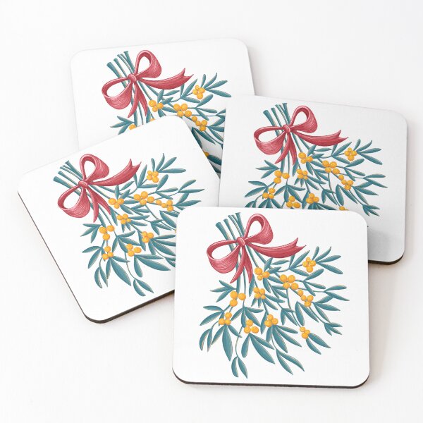 Item preview, Mistletoe Magic : Holiday Kisses designed and sold by Kaushlydraw.
