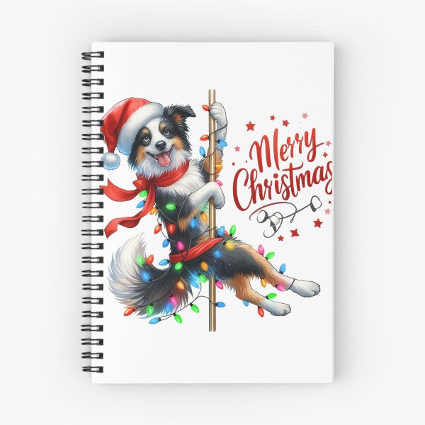 Item preview, Christmas Border Collie designed and sold by vectcd.