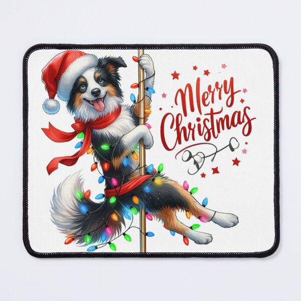 Item preview, Christmas Border Collie designed and sold by vectcd.