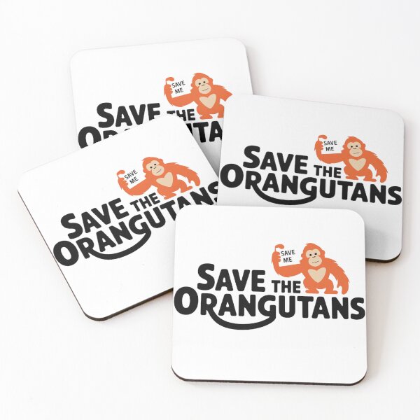 Item preview, Save The Orangutans: Bold Conservation Design designed and sold by Tropical art.