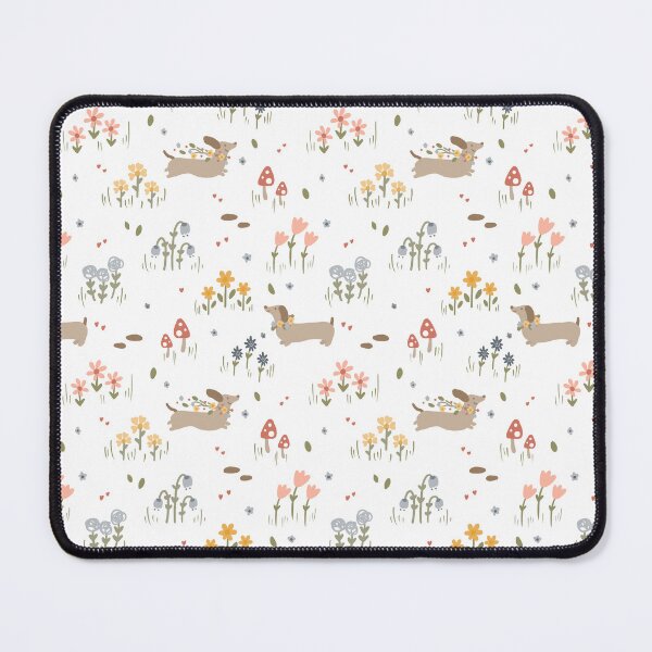 Item preview, Dachshund and Wildflowers designed and sold by KathrinLegg.