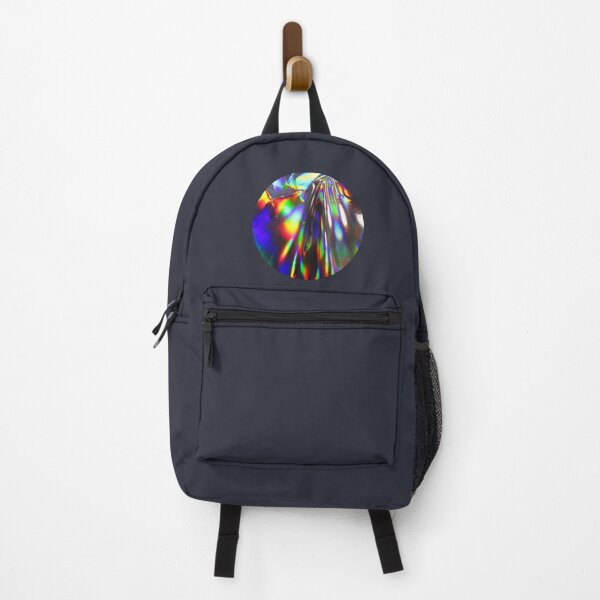 Item preview, Bright iridescent circle | Abstract holographic y2k aesthetic photo designed and sold by lausn.